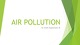 Air pollution project