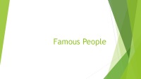 Famous People project 1