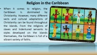 Caribbean culture slides 3