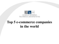 Top 5 e-commerce companies in the world 1