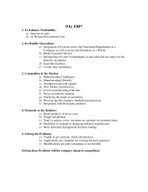 Enterprise resource planning notes 3