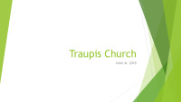 Traupis Church presentation 1