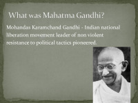 Mahatma Gandhi slides 2