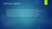 Venture capital 2