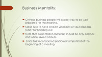 Business etiquette in China 2