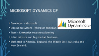 ERP System Microsoft Dynamics GP Starbuks 2