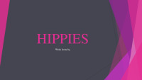 Hippies presentation slides 1