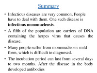 Clinical infections 2