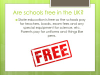 Schools in the UK presentation 2