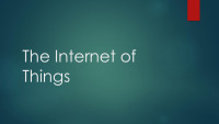 The Internet of Things 1