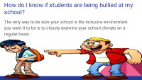 Bullying and tolerance 3