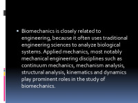 Biomechanics slides 3