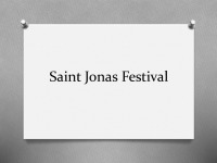 Saint John Festival slides 1