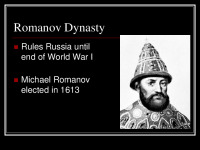 Russian History slides 10