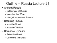 Russian History slides 2