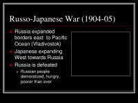 Russian History slides 20