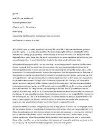 Social life: Are we all equal? Essay 1