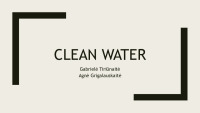 Clean water 1