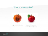 What is preservative? 2