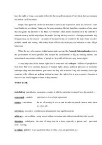 Paper: The universal declaration of human rights 2