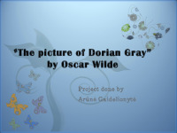 The picture of Dorian Gray presentation 1