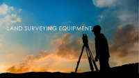 Land surveying equipment 1