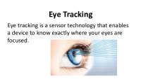 Slides on Eye tracker 2