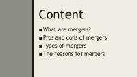 Mergers: Pros and cons of mergers 3