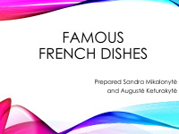 Famous French dishes 1