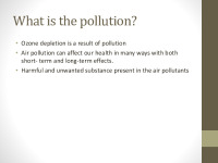 The Impact of Air Pollution 3