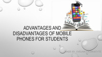 Advantages And Disadvantages Of Mobile Phones For Students 1