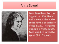 Anna Sewell book „Black beauty“ presentation 2