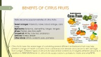 What treatments derived from citrus fruits 2