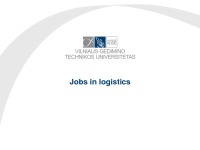 Jobs in logistics slides 1