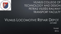 Vilnius Locomotive Repair Depot 1