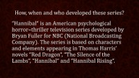 Serial „Hannibal“ presentation 2