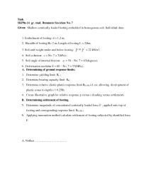 Determining of ground response limits 3