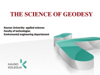 Presentation about Geodesy science 1