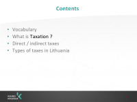 Slides about Taxation 2