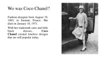 Coco Chanel slides PPT 3