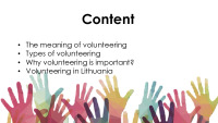 Presentation about Volunteering 2