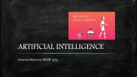 Presentation about Artificial intelligence technology 1