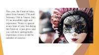 Carnival of Venice presentation 2