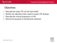 Diagnosis and Initial Management of HIV/AIDS: What the Primary Care Provider Should Know 2