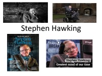 Stephen Hawking presentation 1