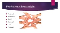 Presentation about Human rights 3