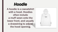 The history of hoodies presentation 2