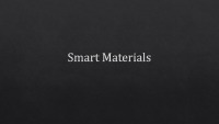 Smart materials presentation 1