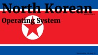 North Korean Operating System 1