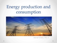 Energy production and consumption presentation 1